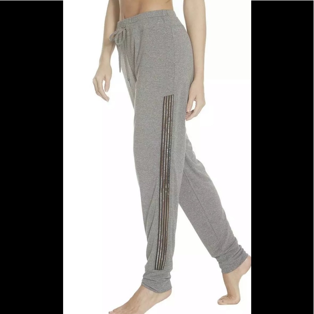 Splendid Womens Gray Yoga Fitness Running Jogger